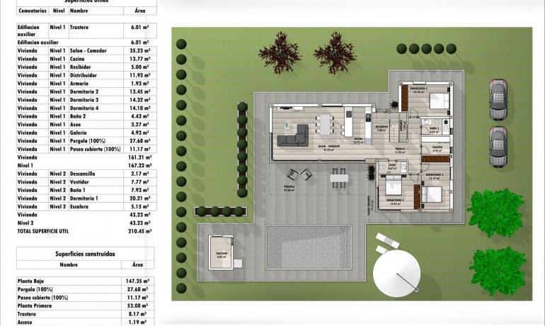 Nieuwbouw - Villa -
Aspe* - Poligono 19