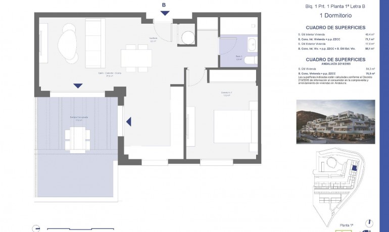 Nieuwbouw - Appartement / Flat -
Pulpi - Aguilón Golf