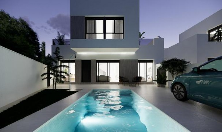 Nieuwbouw - Villa -
San Fulgencio - Polideportivo