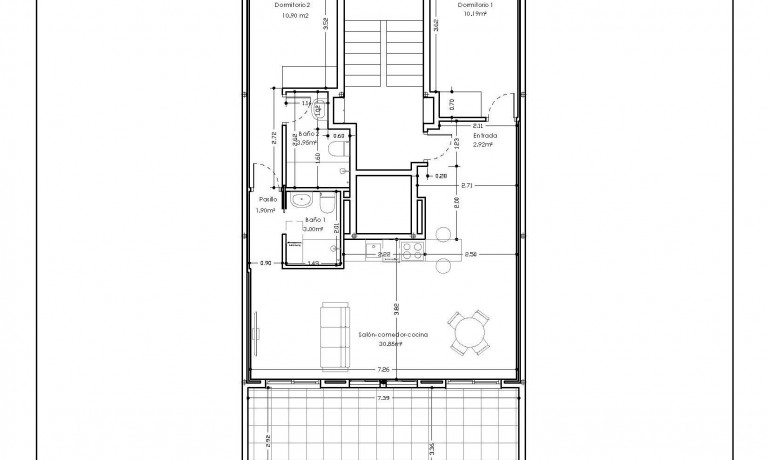 Nieuwbouw - Appartement / Flat -
Alicante* - Centro