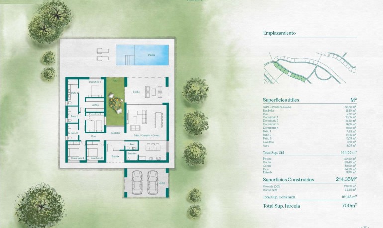 Nieuwbouw - Villa -
Fuente Alamo* - Hacienda del Alamo