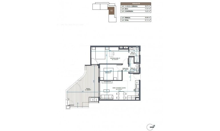 Nieuwbouw - Appartement / Flat -
Guardamar del Segura* - Camino del Puerto