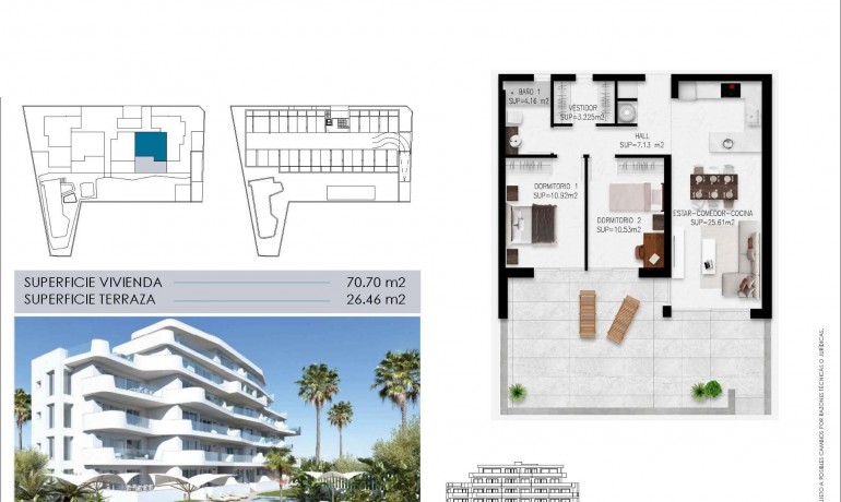 Nieuwbouw - Appartement / Flat -
Pilar de la Horadada* - Mil Palmeras*