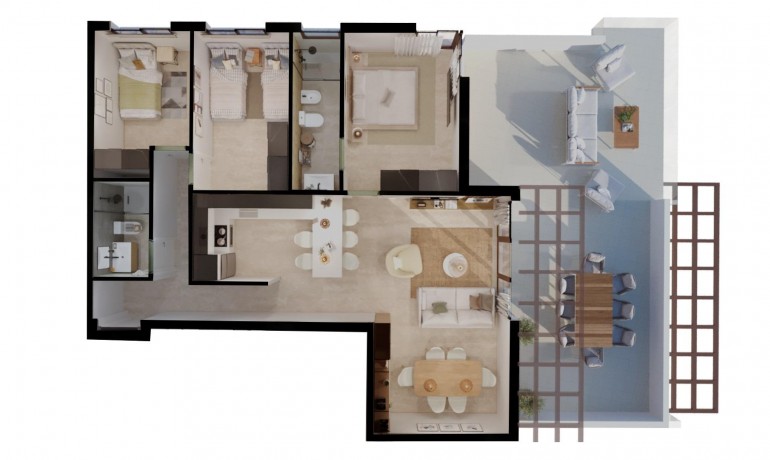 Nieuwbouw - Appartement / Flat -
Vera* - Vera Playa