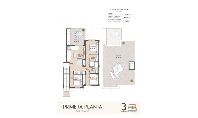 Nieuwbouw - Appartement / Flat -
San Miguel de Salinas* - La Cañada