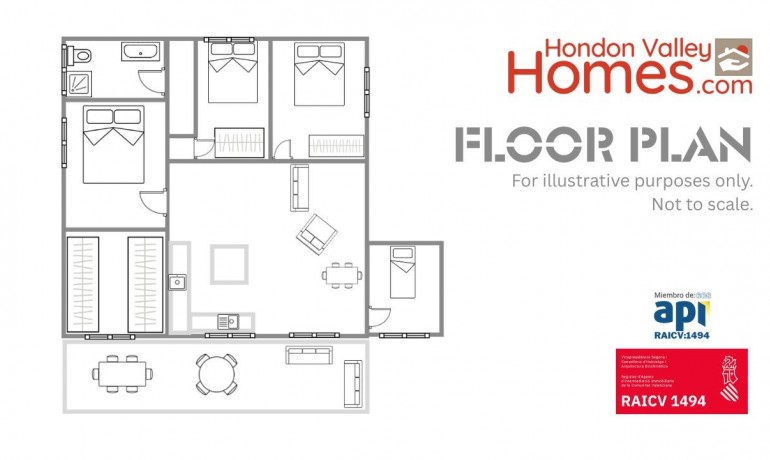 Herverkoop - Villa -
Elche* - Center