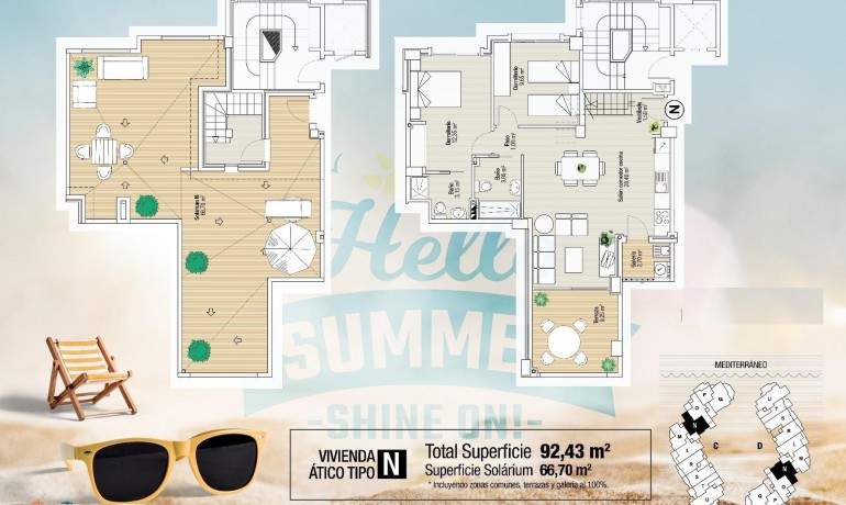 Nueva construcción  - Apartamento / piso -
La Manga del Mar Menor - La Manga