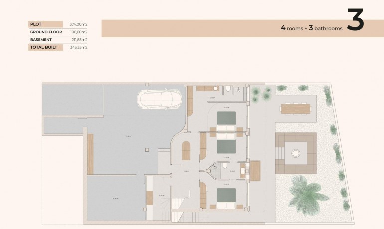 Nieuwbouw - Villa -
Algorfa* - La Finca Golf
