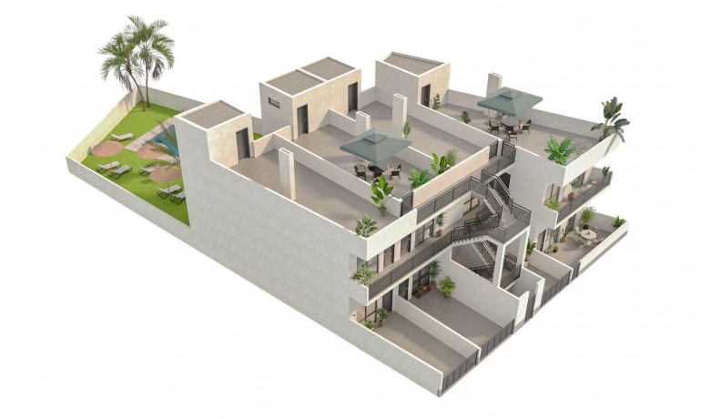 Nueva construcción  - Apartamento / piso -
Hondón de las Nieves - La Canalosa