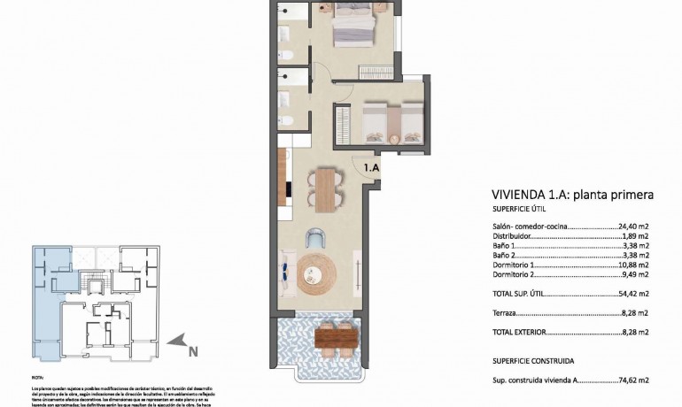 Nieuwbouw - Appartement / Flat -
Pilar de la Horadada* - Torre De La Horadada