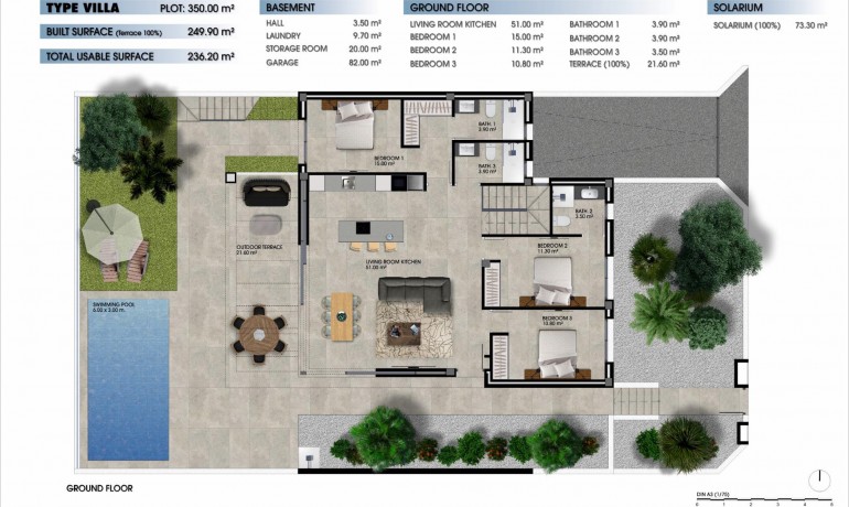 Nieuwbouw - Villa -
Los Alcázares* - La Serena Golf