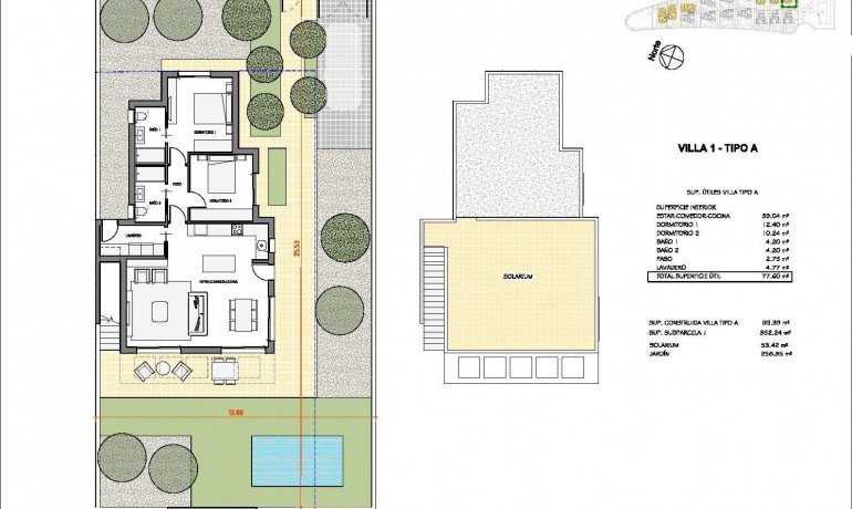 Nieuwbouw - Villa -
Fuente Alamo* - Hacienda Del Álamo Golf