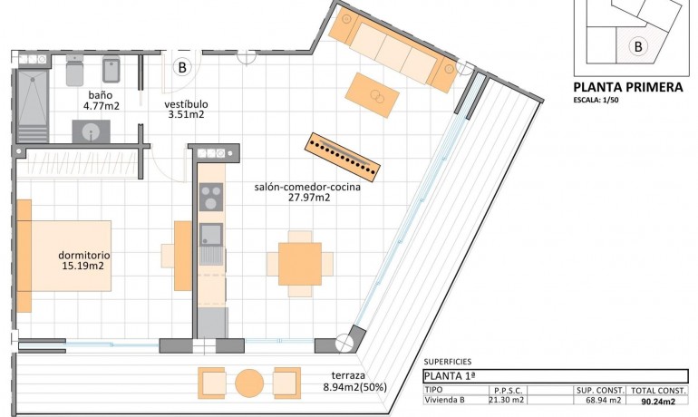 Nieuwbouw - Appartement / Flat -
San Pedro del Pinatar* - Lo Pagan