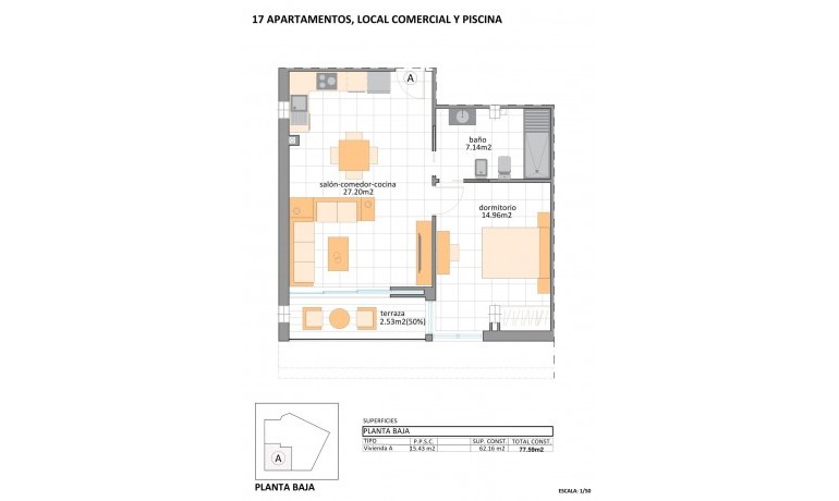 Nieuwbouw - Appartement / Flat -
San Pedro del Pinatar* - Lo Pagan