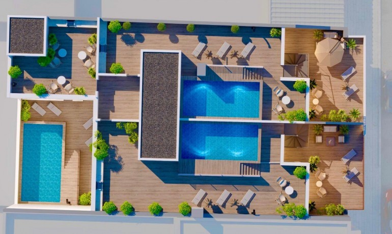 Nieuwbouw - Appartement / Flat -
Torrevieja* - Centro