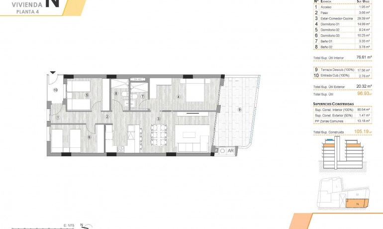 Nieuwbouw - Appartement / Flat -
Torrevieja* - Centro