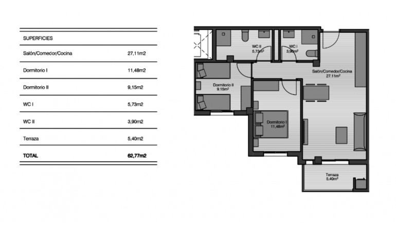 Herverkoop - Appartement / Flat -
San Miguel de Salinas* - San Miguel De Salinas