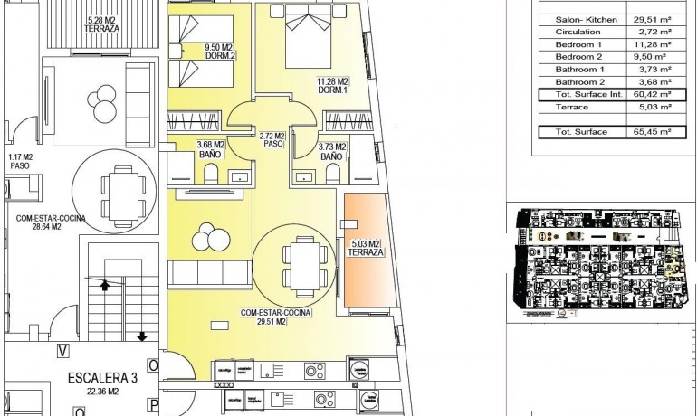 Nouvelle construction - Appartement / Flat -
San Miguel de Salinas* - Pueblo