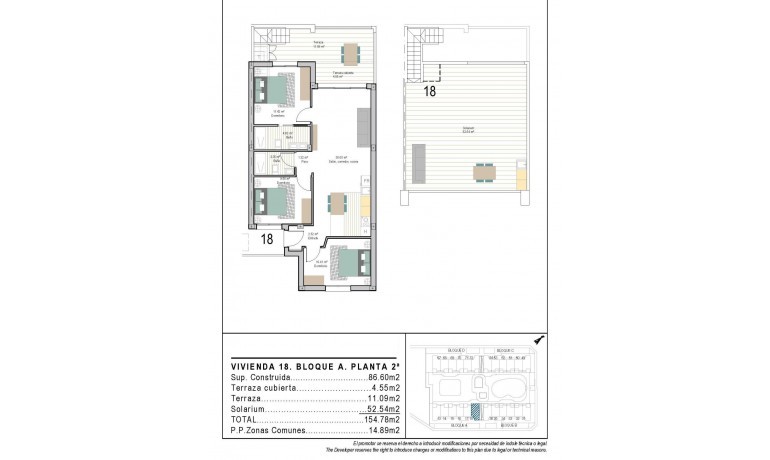 Nouvelle construction - Appartement / Flat -
Torre Pacheco* - San Cayetano