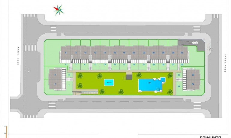 Nouvelle construction - Appartement / Flat -
Pilar de la Horedada* - pueblo