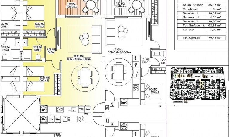 Nieuwbouw - Appartement / Flat -
San Miguel de Salinas* - Pueblo