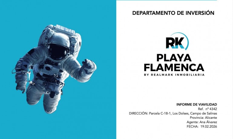 Herverkoop - Plot -
Orihuela Costa* - La Florida