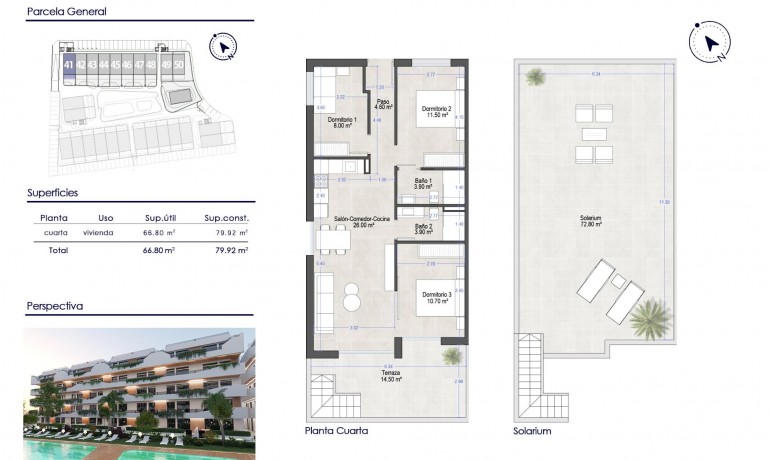 Nouvelle construction - Appartement / Flat -
San Javier* - Santiago De La Ribera