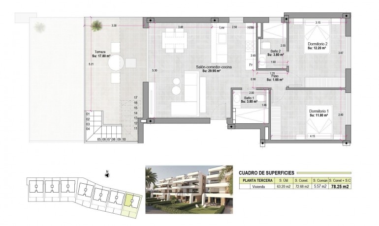 Nieuwbouw - Appartement / Flat -
Alhama de Murcia* - Condado De Alhama