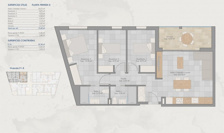 Nieuwbouw - Appartement / Flat -
San Pedro del Pinatar* - Lo Pagan