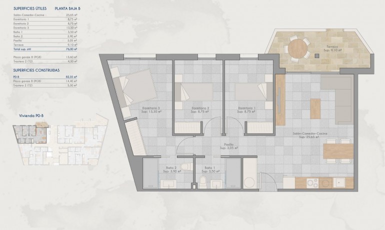 Nieuwbouw - Appartement / Flat -
San Pedro del Pinatar* - Lo Pagan