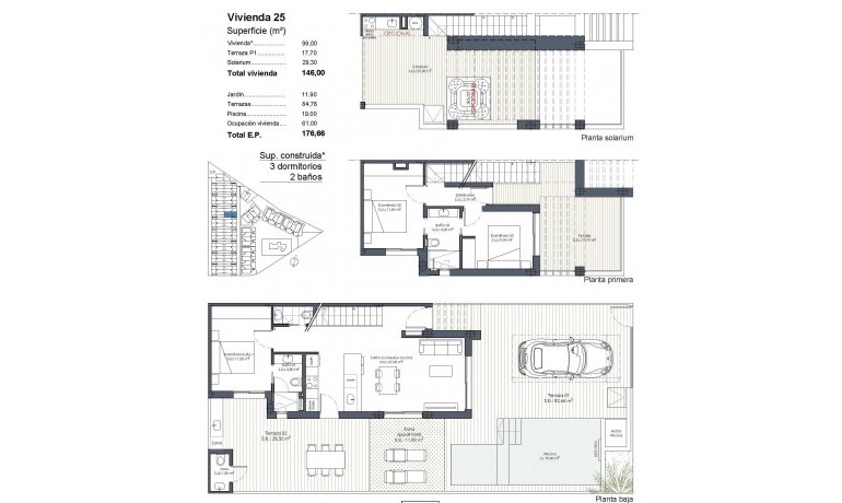 New Build - House -
Los Alcázares* - Serena Golf