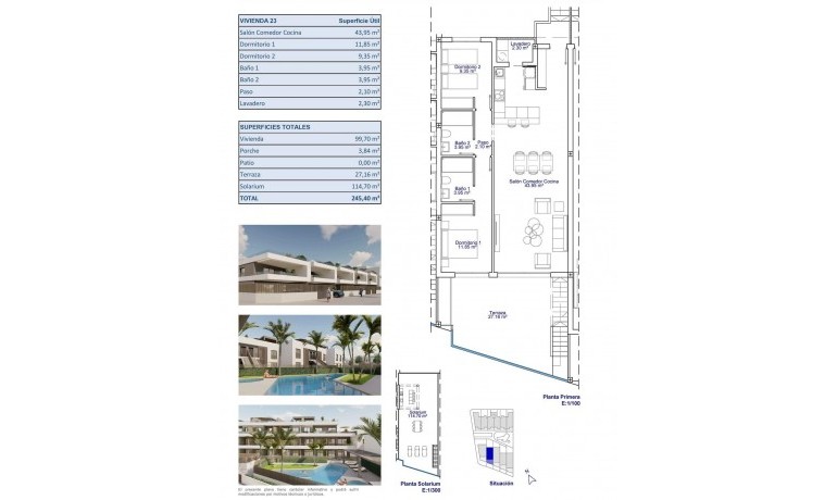 Nouvelle construction - Appartement / Flat -
Pilar de la Horedada* - pueblo