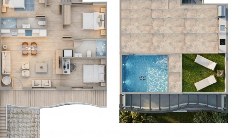 Nouvelle construction - Appartement / Flat -
Pilar de la Horedada* - parques de Andromeda