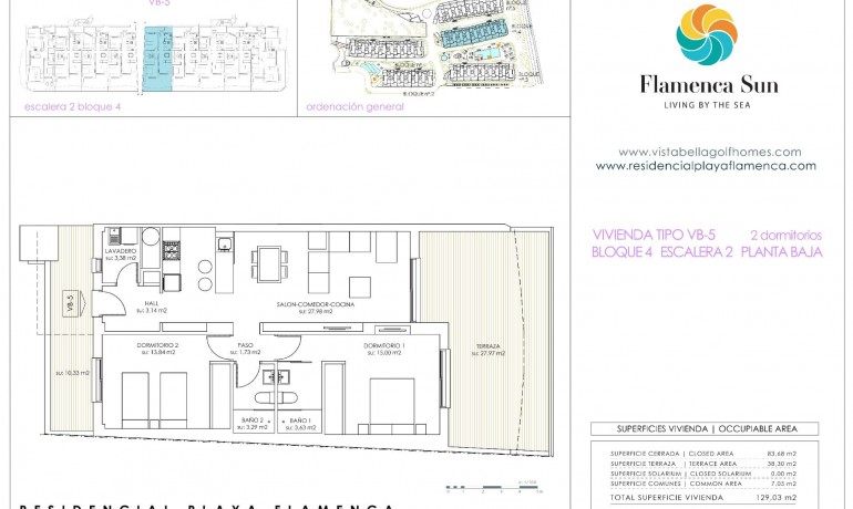 Nouvelle construction - Appartement / Flat -
Orihuela Costa* - Playa Flamenca