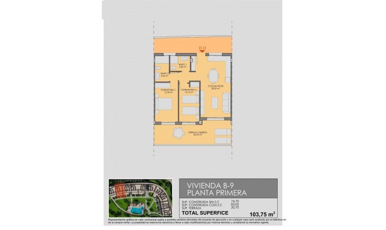 Nueva construcción  - Apartamento / piso -
Los Alcazares - Serena Golf