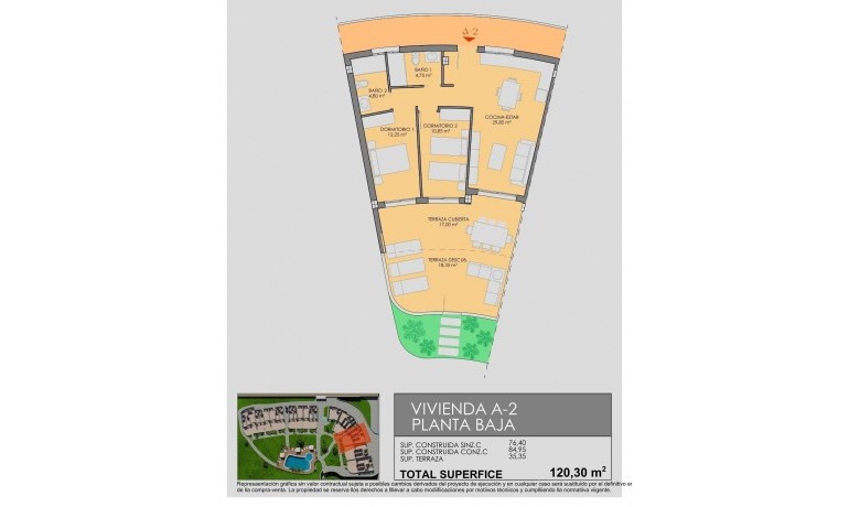 Nueva construcción  - Apartamento / piso -
Los Alcazares - Serena Golf