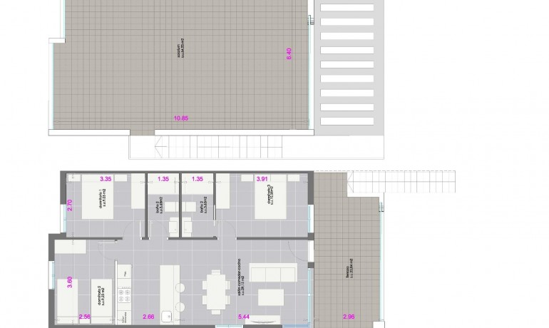 Nieuwbouw - Appartement / Flat -
Pilar de la Horadada* - pueblo