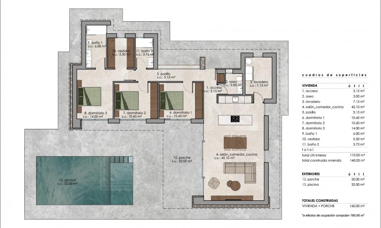 Nieuwbouw - Villa -
Pinoso* - Lel