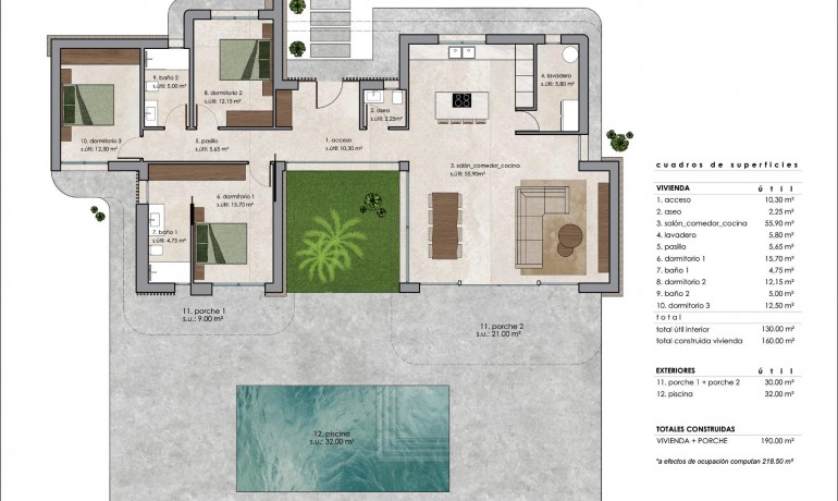 Nieuwbouw - Villa -
Pinoso* - Lel