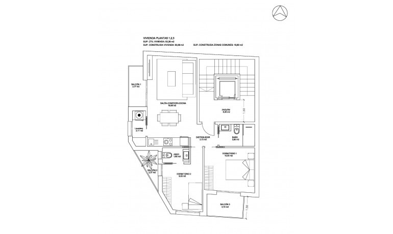 Nieuwbouw - Appartement / Flat -
Bigastro - centro