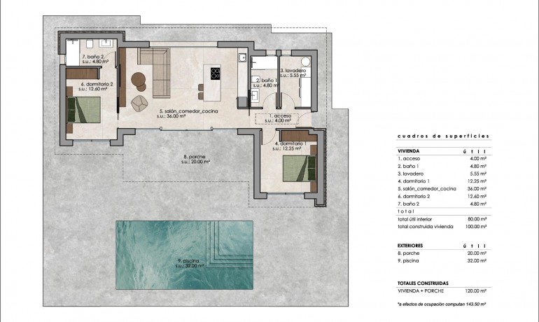 Nieuwbouw - Villa -
Pinoso* - Lel