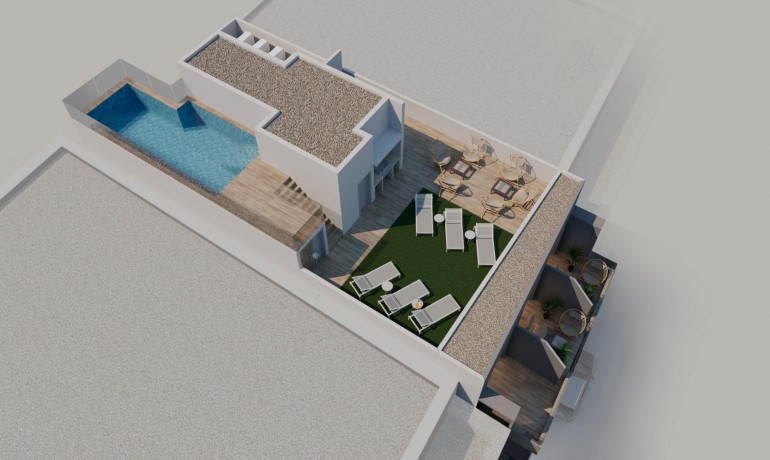 New Build - Apartment / Flat -
Torrevieja* - Playa De Los Locos