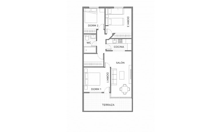 Sale - Apartment / Flat -
Dehesa de campoamor - Altos de campoamor