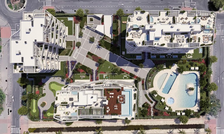 Nouvelle construction - Appartement / Flat -
Villajoyosa* - Playa del Torres