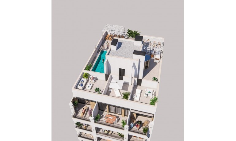 Nueva construcción  - Apartamento / piso -
Torrevieja - Playa de El Cura