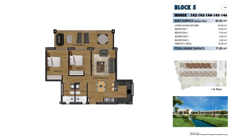 Nueva construcción  - Apartamento / piso -
Los Alcazares - La Serena Golf