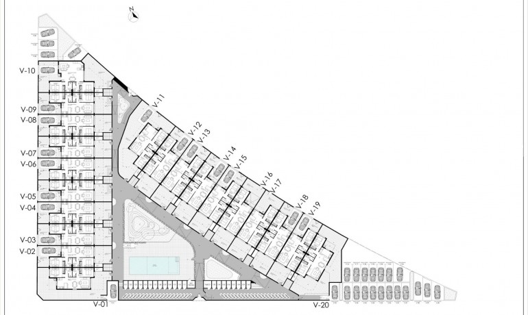 Nouvelle construction - Appartement / Flat -
Pilar de la Horedada* - pueblo