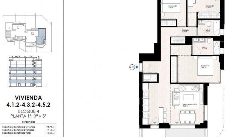 Nouvelle construction - Appartement / Flat -
Villajoyosa* - Playa del Torres