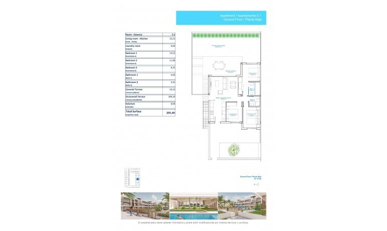 Nouvelle construction - Appartement / Flat -
Pilar de la Horedada* - Playa de las Higuericas