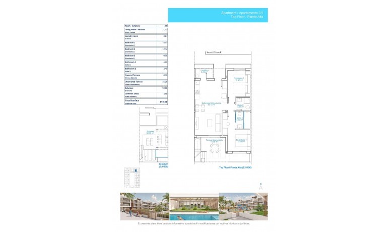 Nouvelle construction - Appartement / Flat -
Pilar de la Horedada* - Playa de las Higuericas